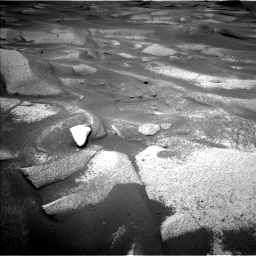 Nasa's Mars rover Curiosity acquired this image using its Left Navigation Camera on Sol 4966, at drive 2736, site number 123