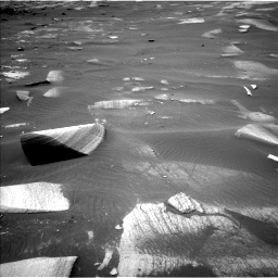 Nasa's Mars rover Curiosity acquired this image using its Left Navigation Camera on Sol 4970, at drive 144, site number 124
