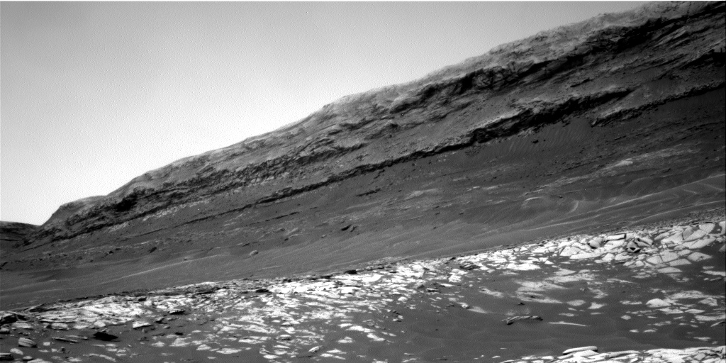 Nasa's Mars rover Curiosity acquired this image using its Right Navigation Camera on Sol 4974, at drive 348, site number 124