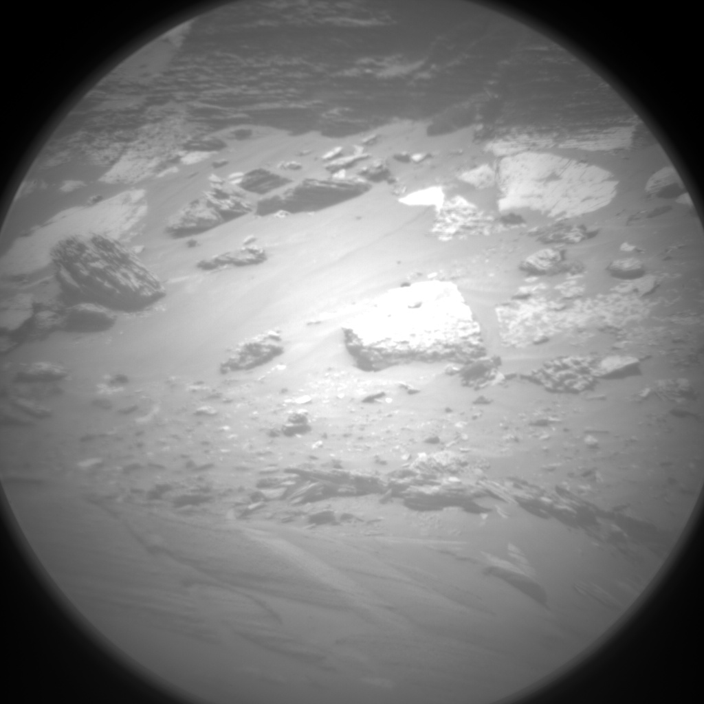 Nasa's Mars rover Curiosity acquired this image using its Chemistry & Camera (ChemCam) on Sol 5052, at drive 1326, site number 125