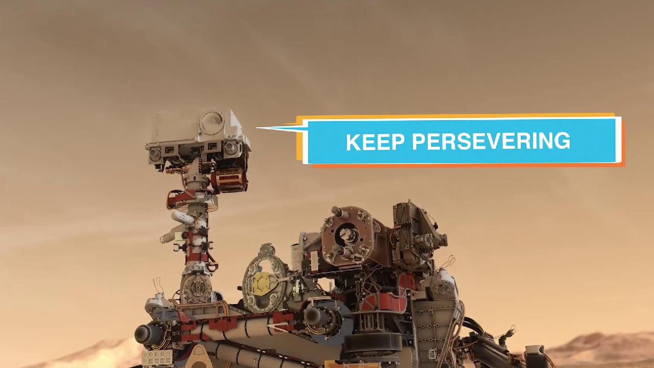 Watch video for Persevering Students Receive Messages from Mars (2nd Opportunity)
