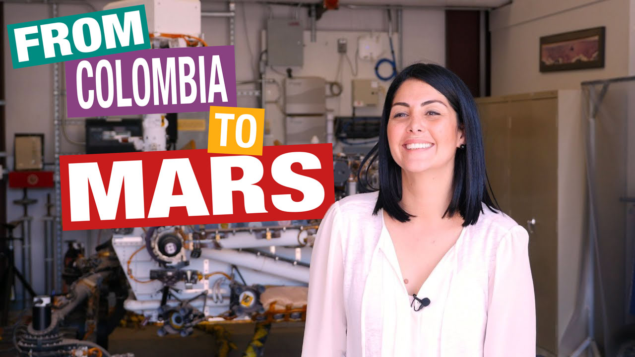 Watch video for Behind the Spacecraft: From Colombia to Mars