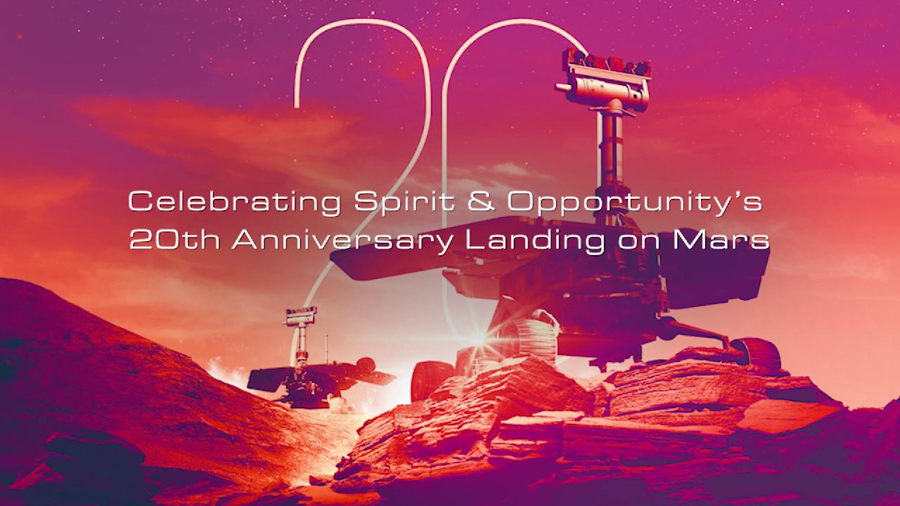 Watch video for Celebrating Spirit & Opportunity's 20th Anniversary Landing on Mars