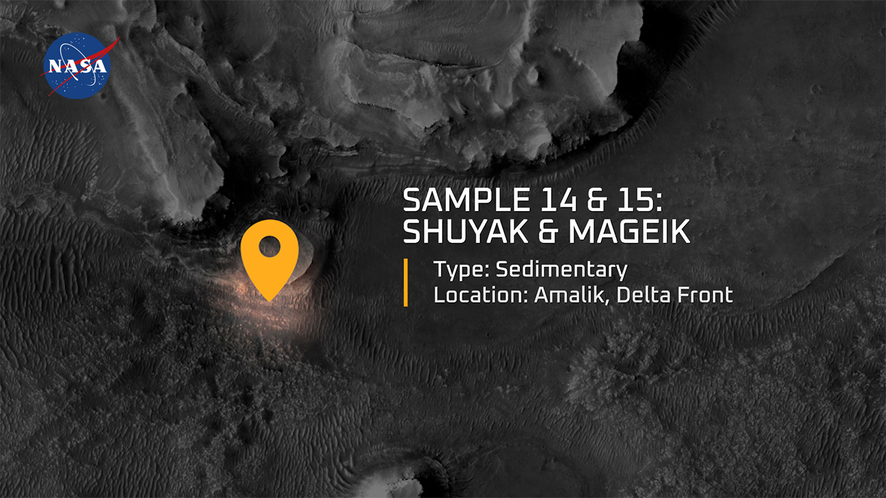 Watch video for Meet the Mars Samples: Shuyak and Mageik (Samples 14 and 15)