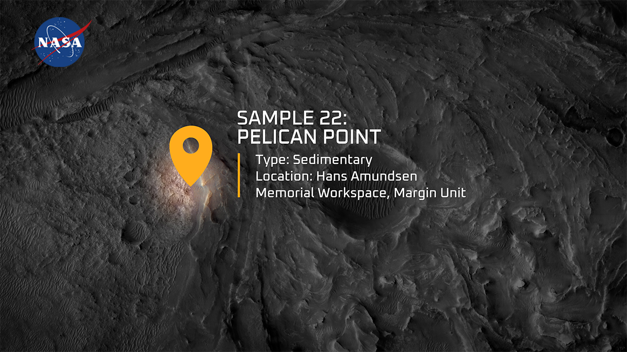 Watch video for Meet the Mars Samples: Pelican Point (Sample 22)