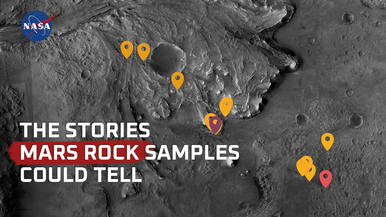 Watch video for Mars Rock Samples: The Stories They Could Tell