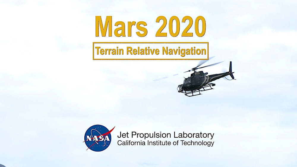 Watch video for Landing NASA's Mars 2020 Rover with Terrain Relative Navigation