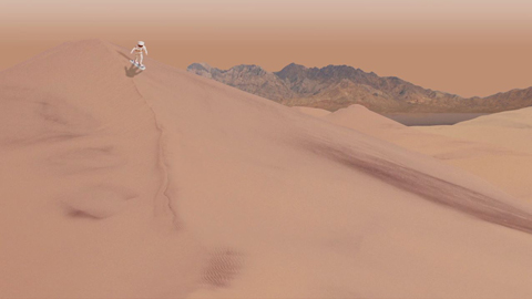 Watch video for Dry Ice Moves on Mars