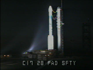 Image from 2001 Mars Odyssey launch
