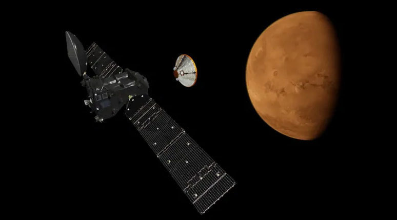 Artist's concept of ESA's ExoMars Orbiter Mission