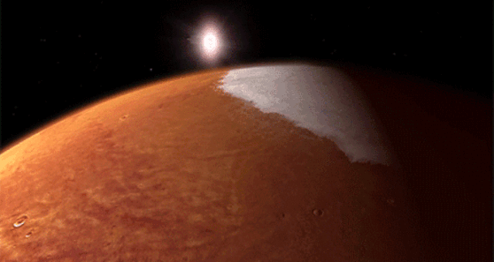 Image result for mars mission gif