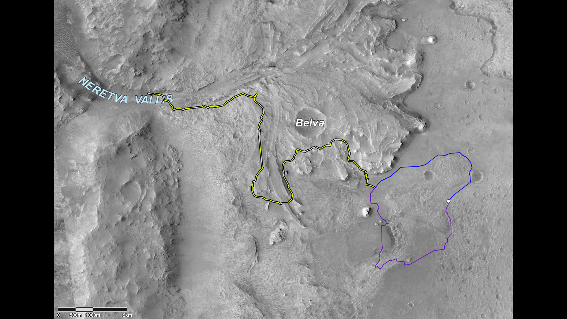 map of mars nasa