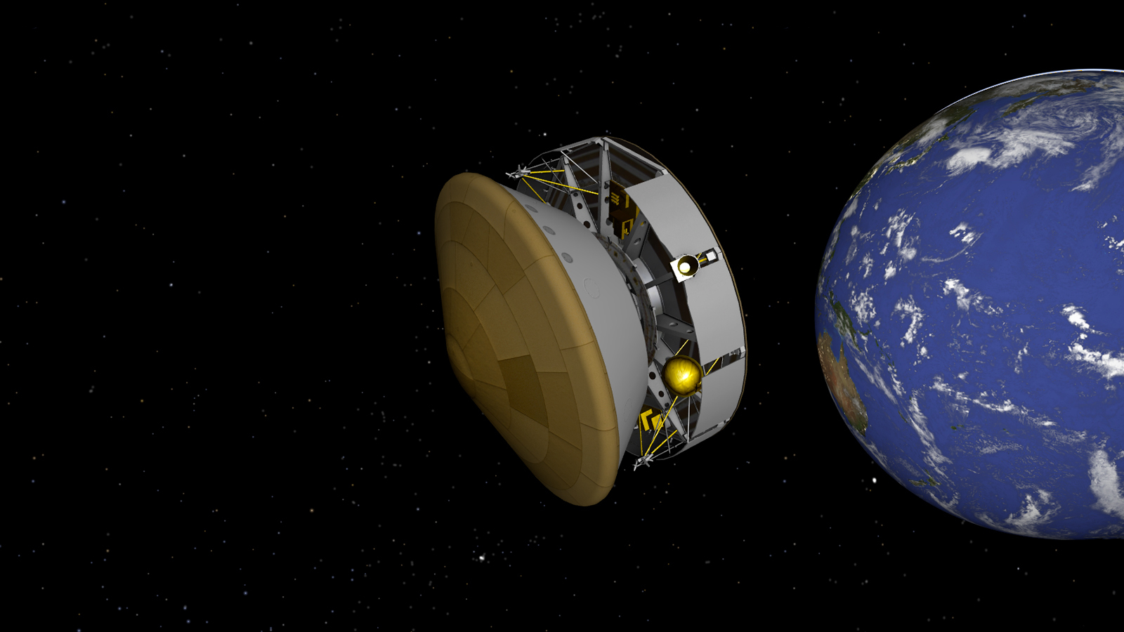 Illustration of Mars 2020 spacecraft