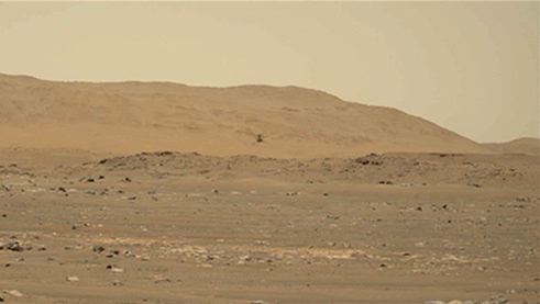 Videoposnetek NASA Perseverance Capture Video, zvok četrtega prirojenega leta – Nasin program za raziskovanje Marsa