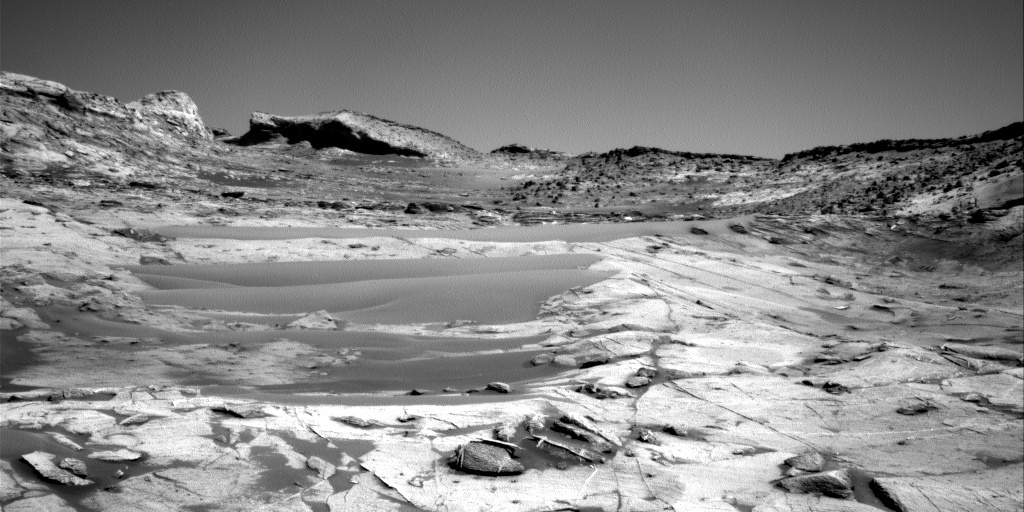This image was taken by Right Navigation Camera onboard NASA's Mars rover Curiosity on Sol 3218.