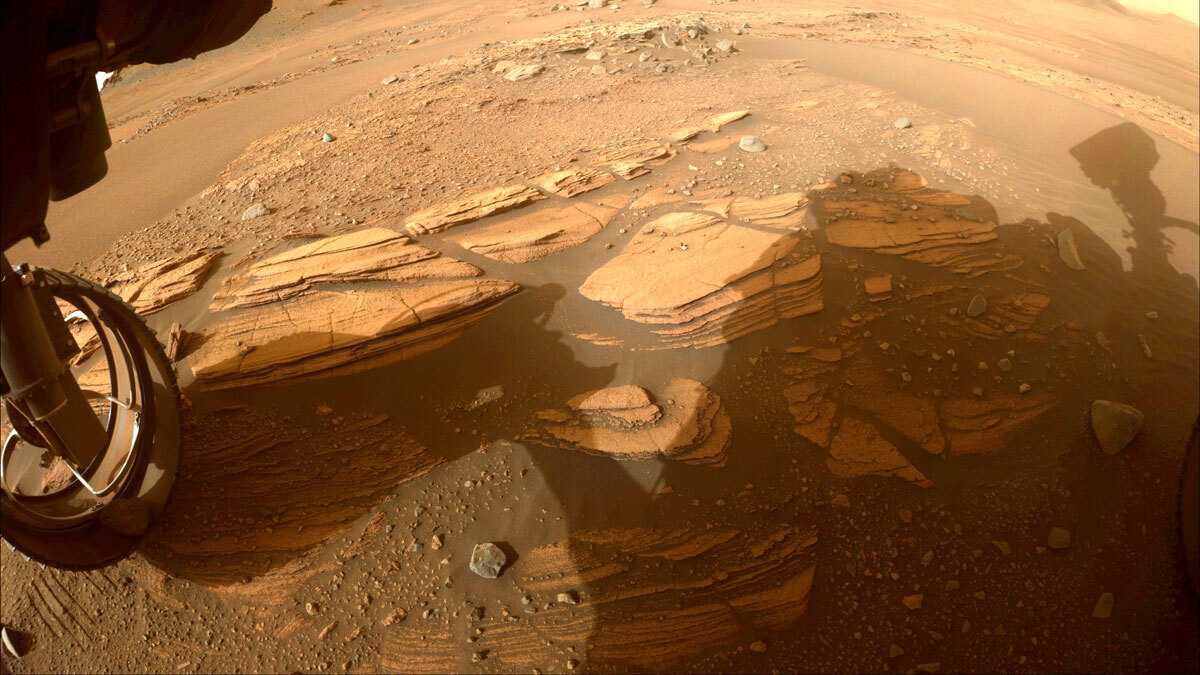 My Favorite Martian Image: 'Enchanted' Rocks at Jezero Crater