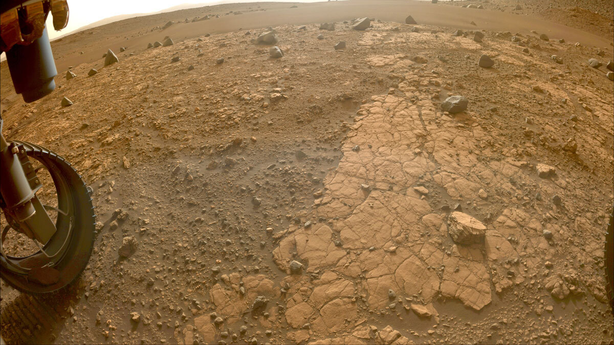 NASA's Perseverance Rover Investigates Intriguing Martian Bedrock