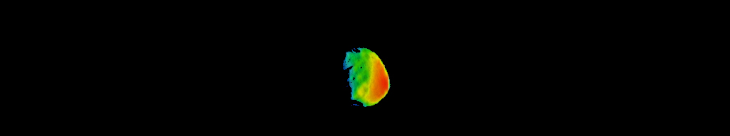 Temperature Gradient on Martian Moon Phobos