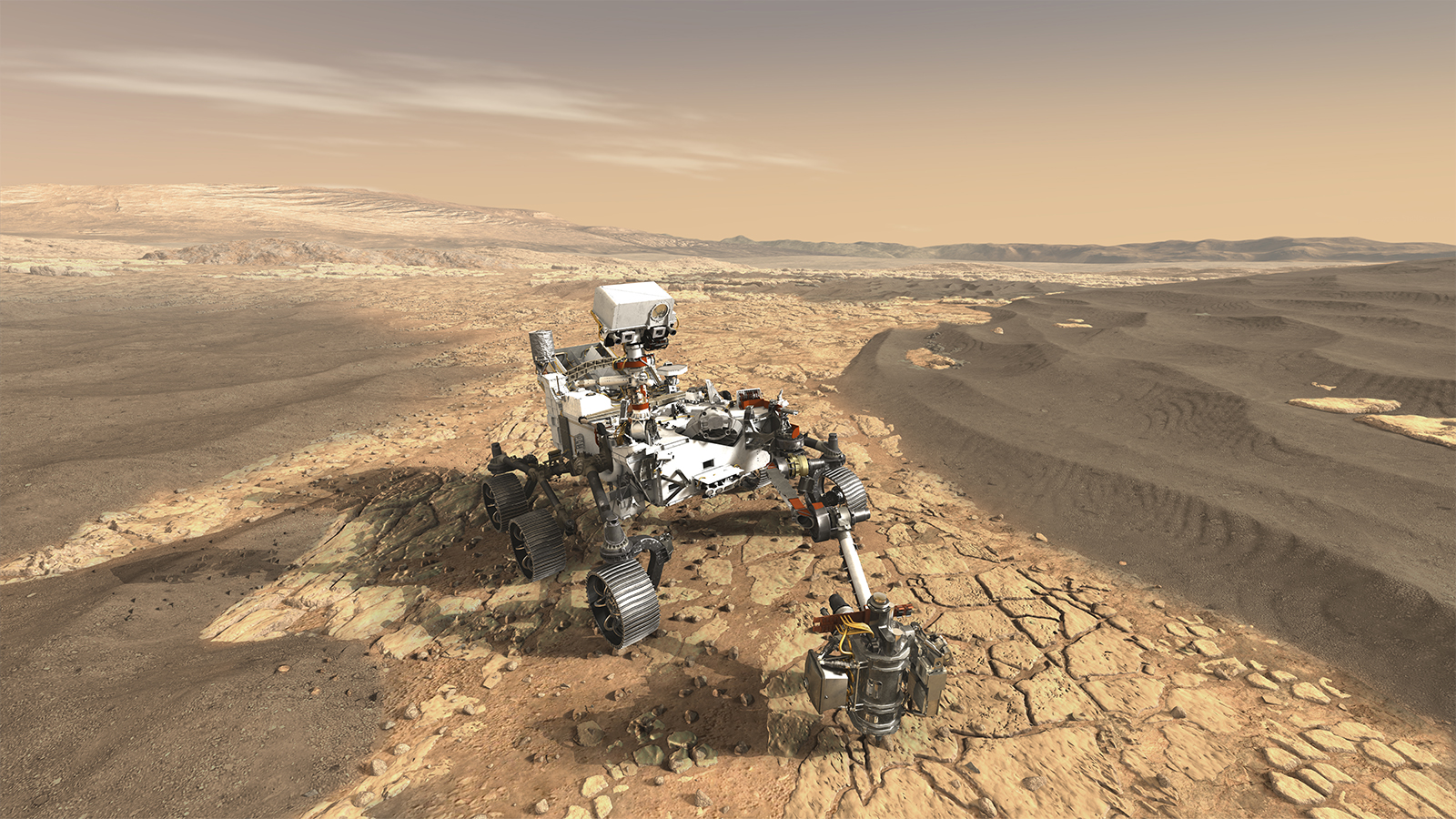 NASA’s Mars 2020 Rover Artist's Concept #1 (Updated)
