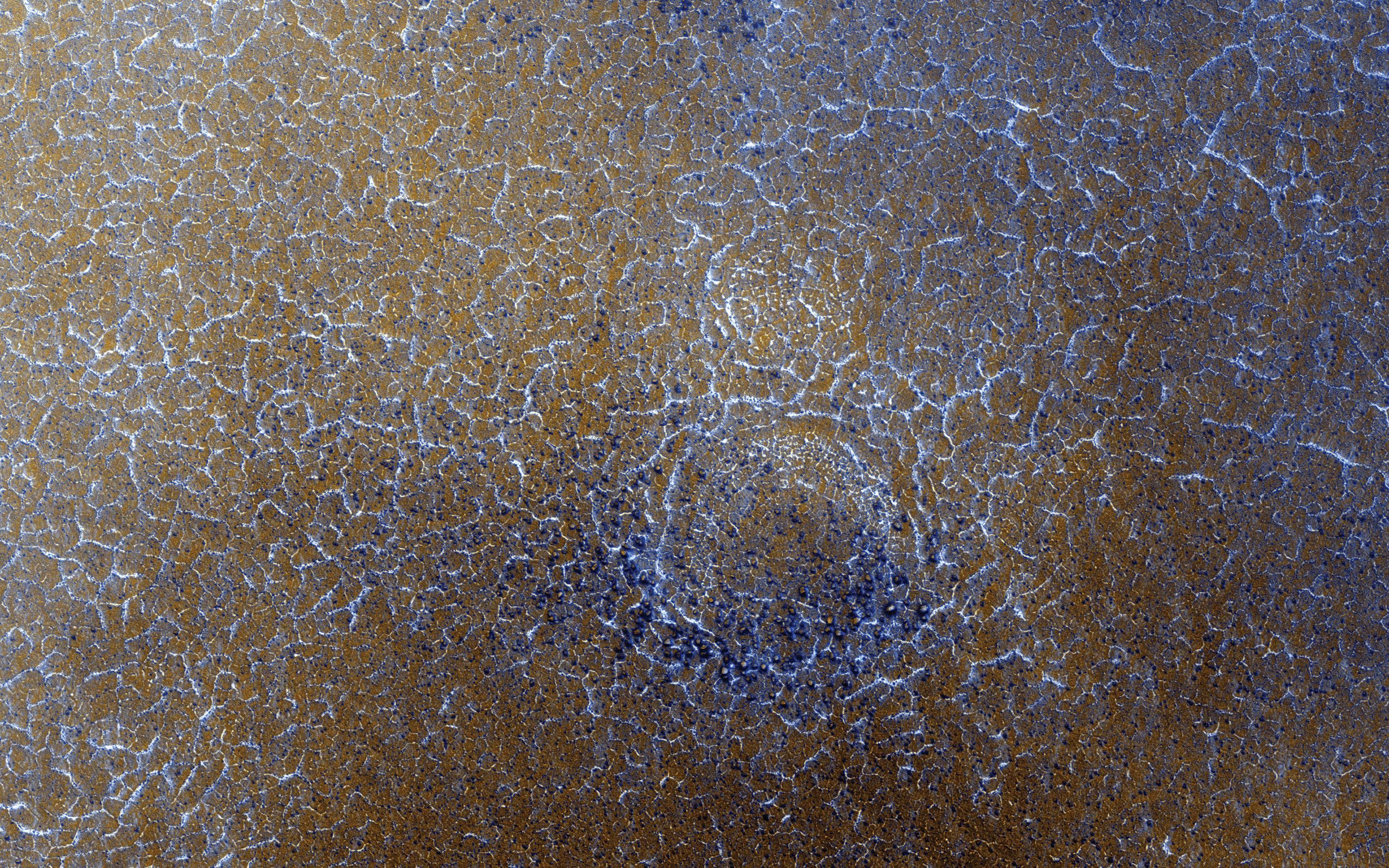 PIA22868: Spring Frost on a Cold World