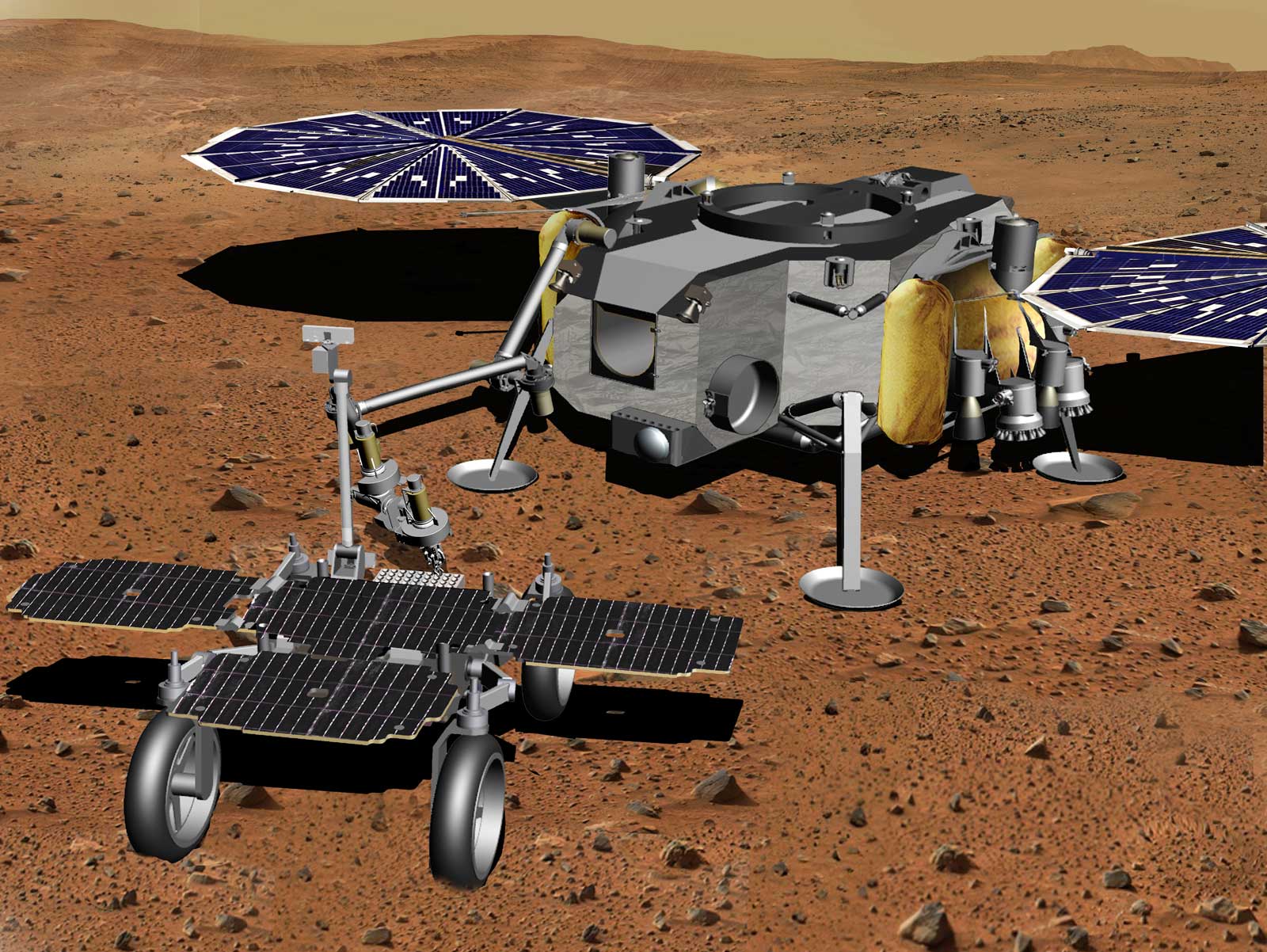 nasa mars rover its sample