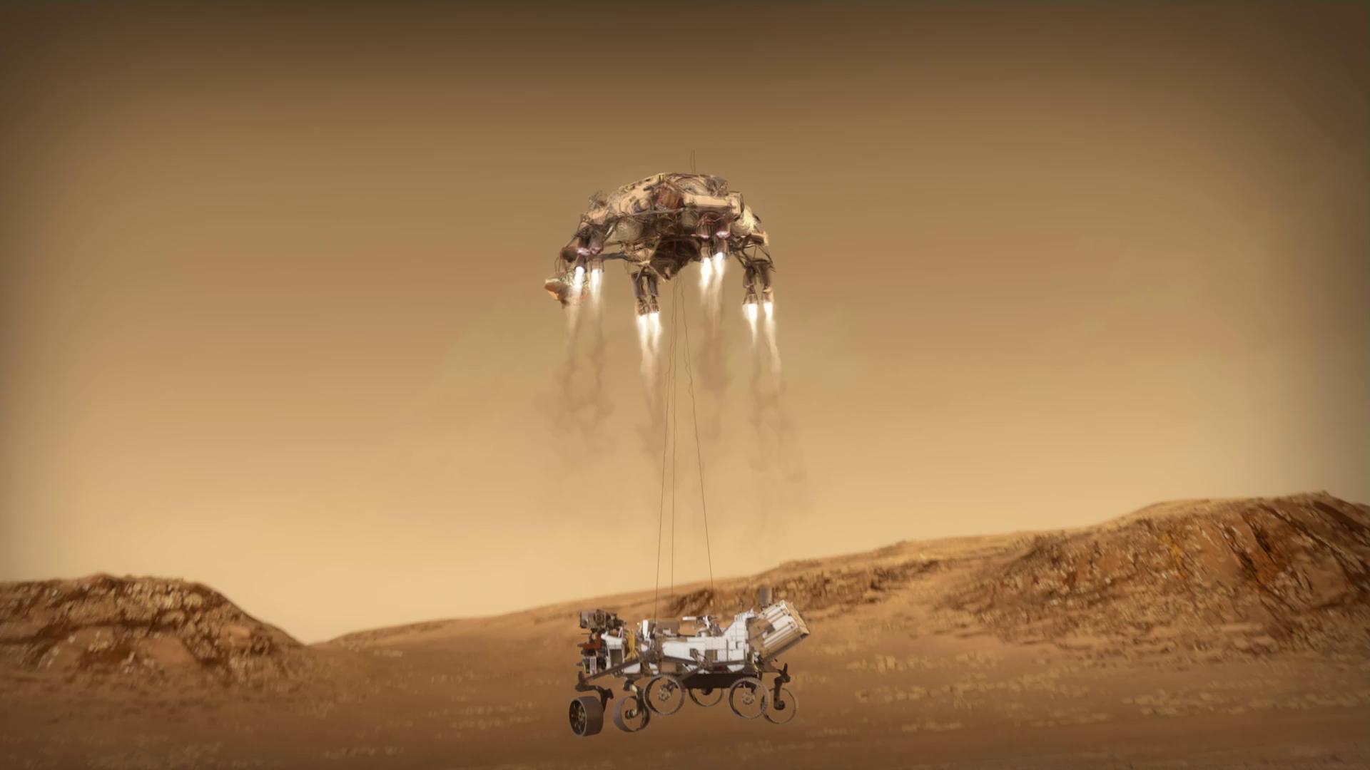 Perseverance Mars Rover Landing 2021 Nasa Mission T Shirt At Alica