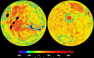 Mars Gravity Anomoly Map – NASA Mars Exploration