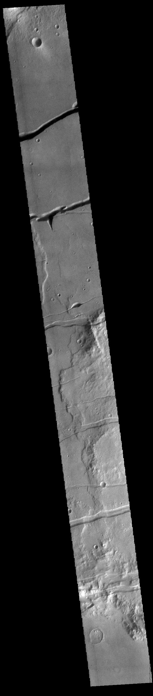 Memnonia Fossae NASA Mars Exploration