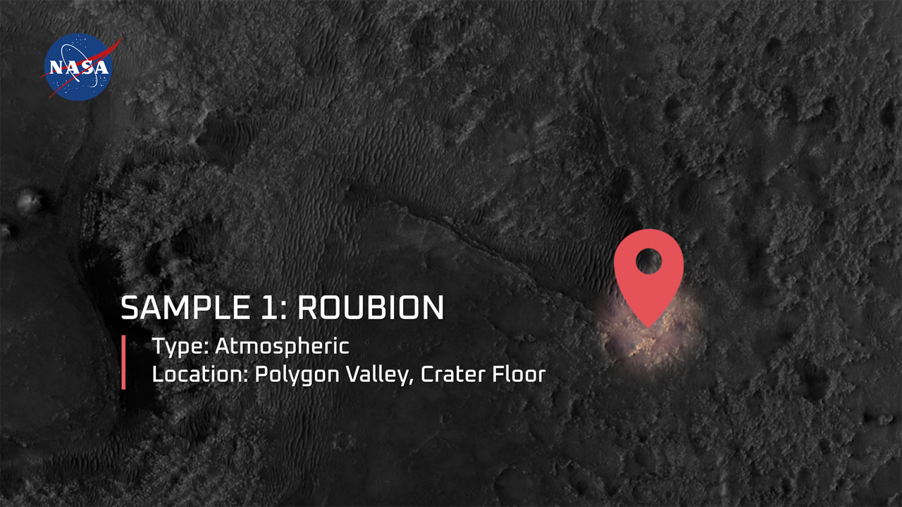 Roubion (muestra 1) – NASA Mars Exploration