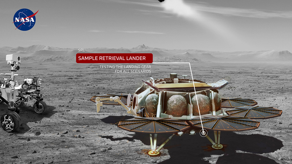 Testing Mars Sample Return: Testing the Landing Gear for All Scenarios – NASA  Mars Exploration