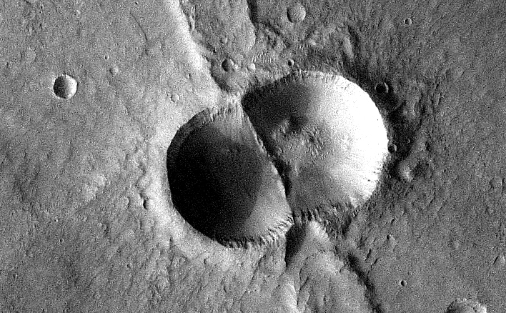double impact on Mars