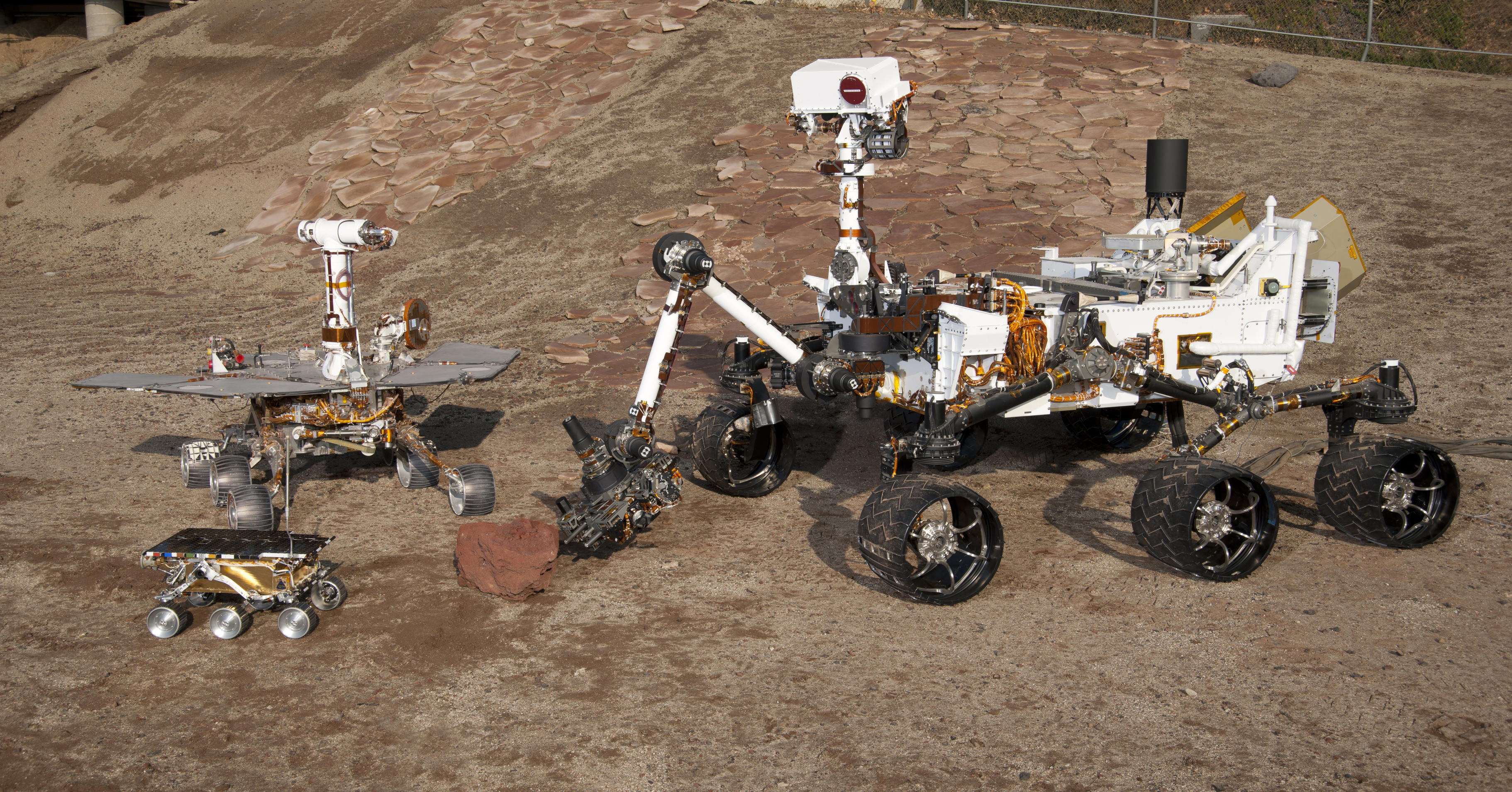 three-generations-of-rovers-in-mars-yard-nasa-mars-exploration