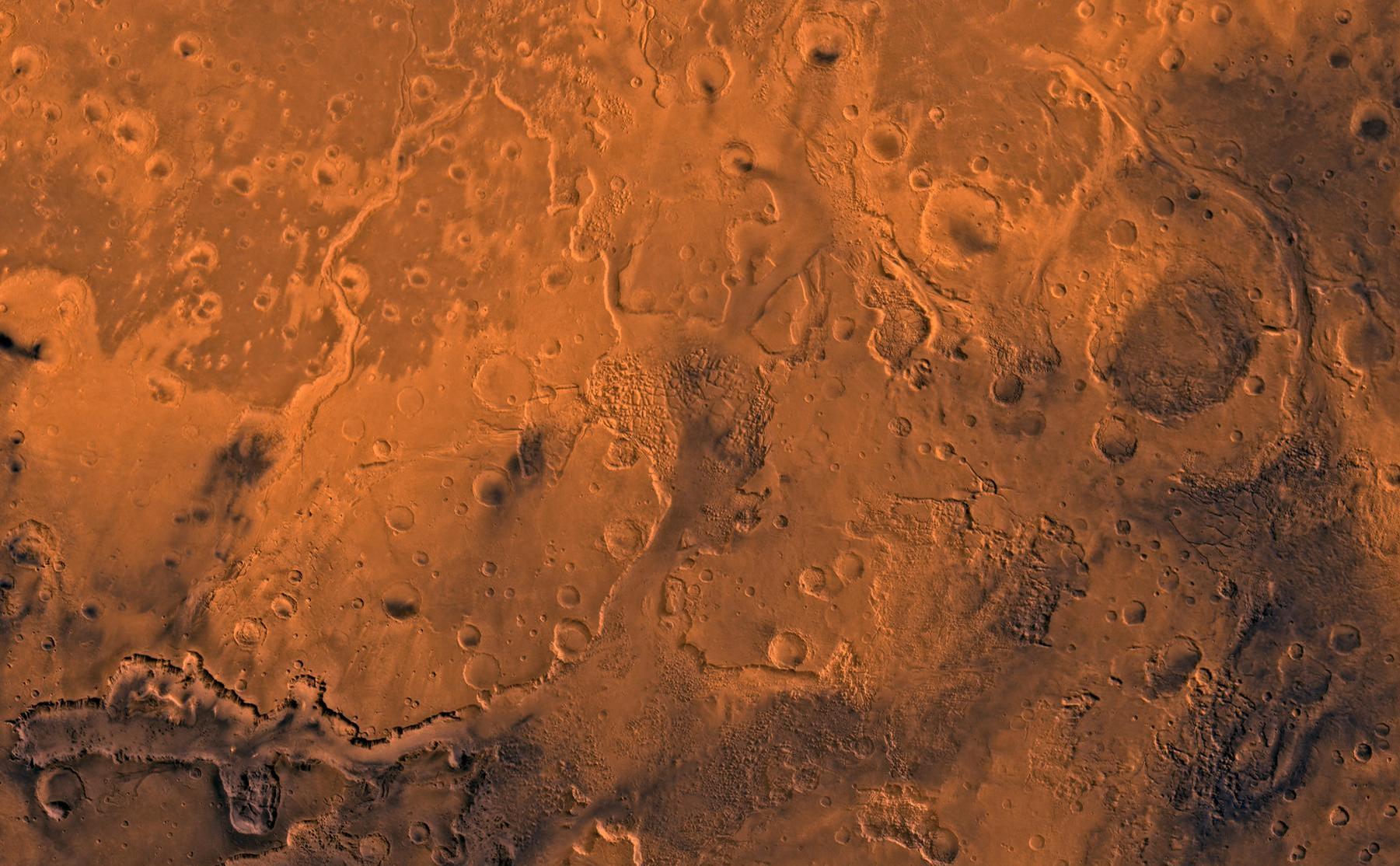 Ацидалийская равнина Марс