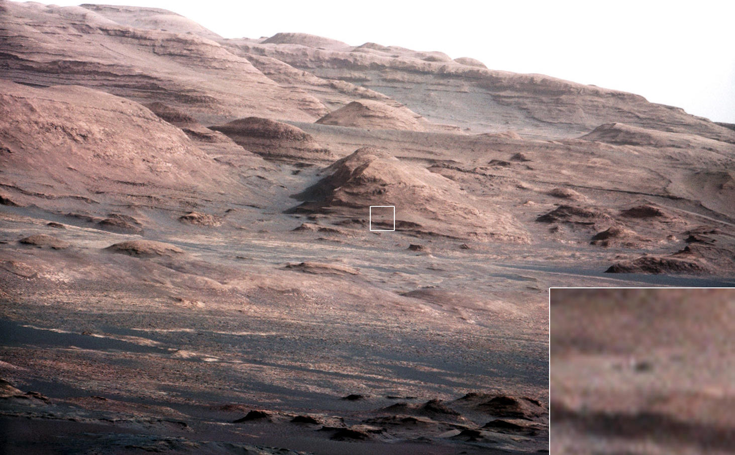 Layers at the Base of Mount Sharp – NASA Mars Exploration