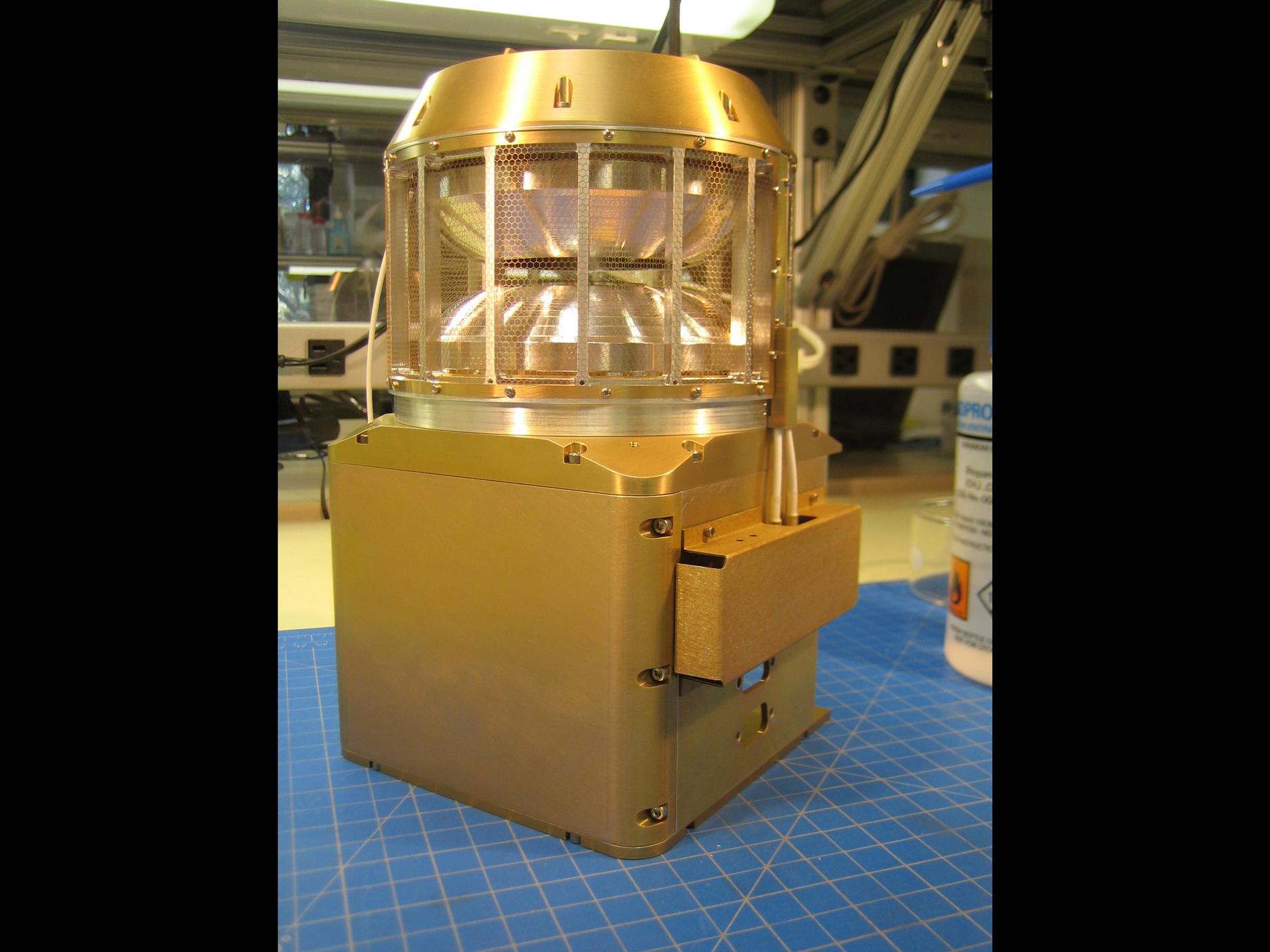 The Solar Wind Ion Analyzer (SWIA) is a part of the Particles and Fields (P &amp; F) Package and measures the solar wind and magnetosheath ion density and velocity.