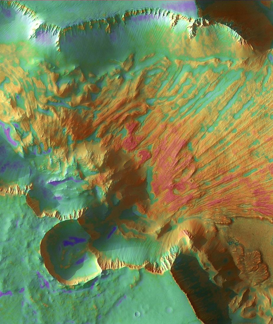 What triggered a Martian landslide? Landslides are common features in canyons on both Earth and Mars, and they happen the same way.
