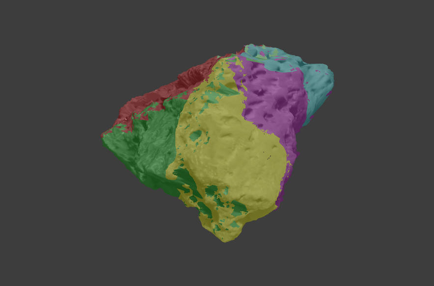 3D Model Color Map