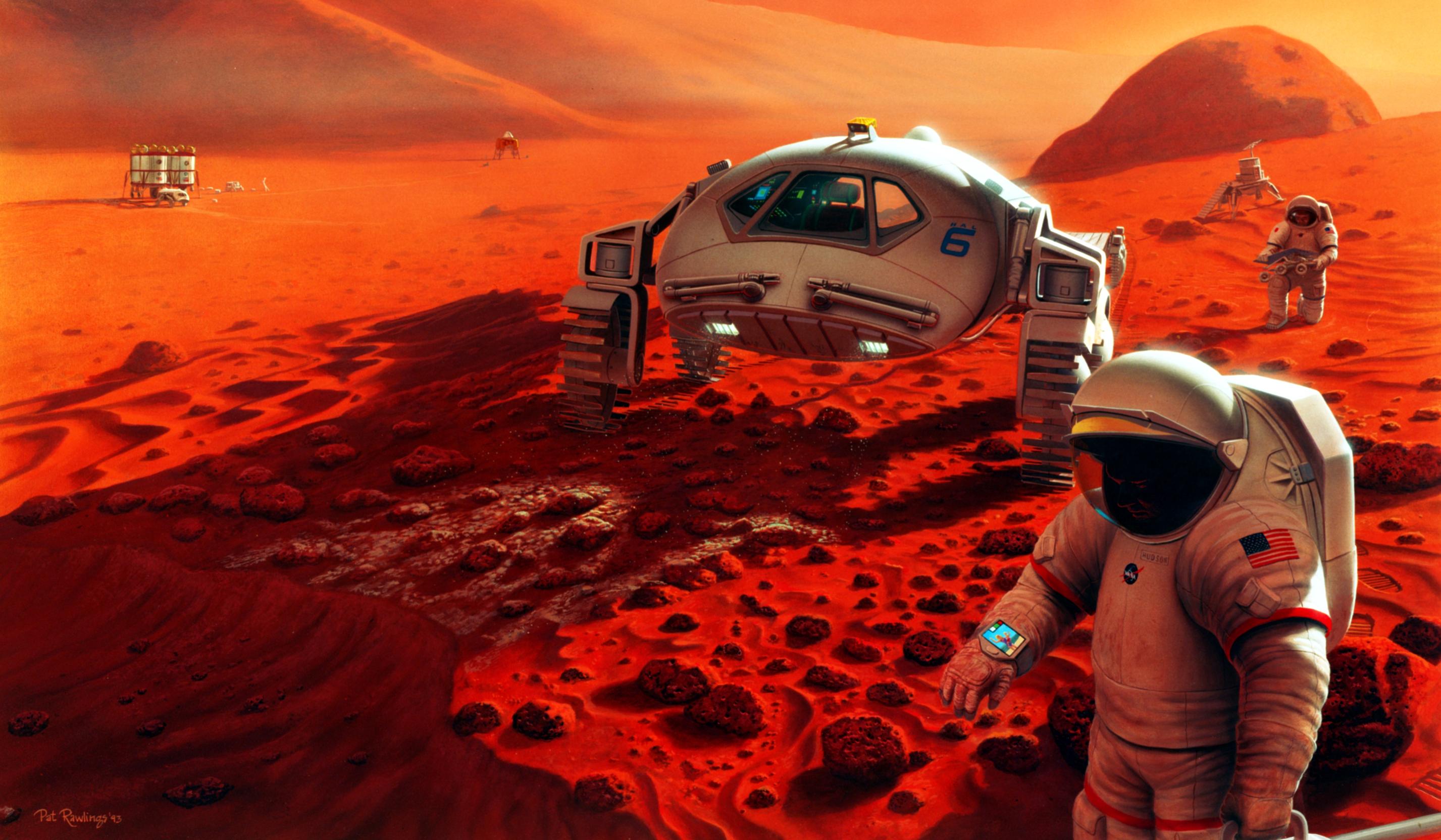 future human travel to mars