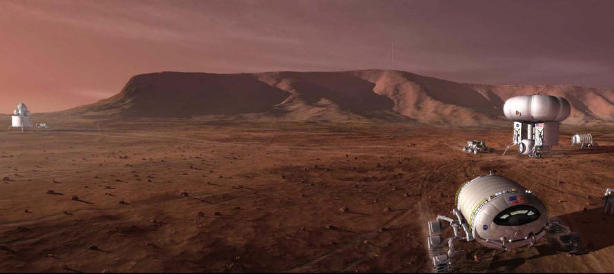 humans travel to mars