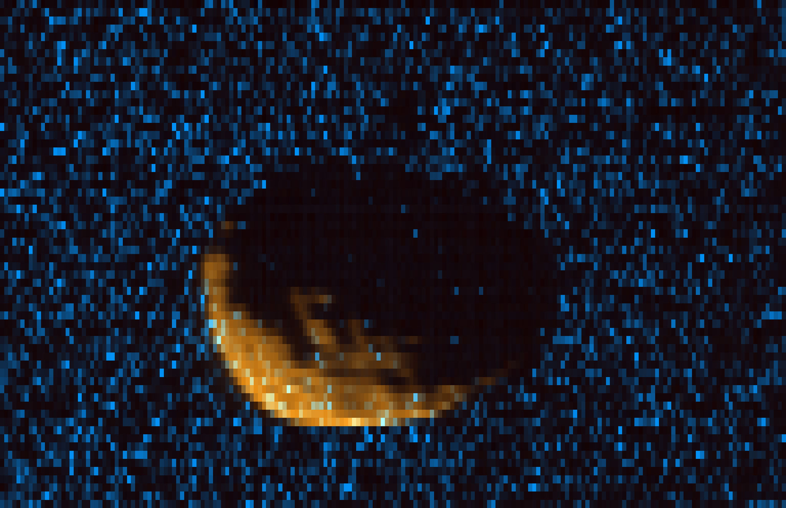 Phobos as observed by MAVEN's Imaging Ultraviolet Spectrograph.