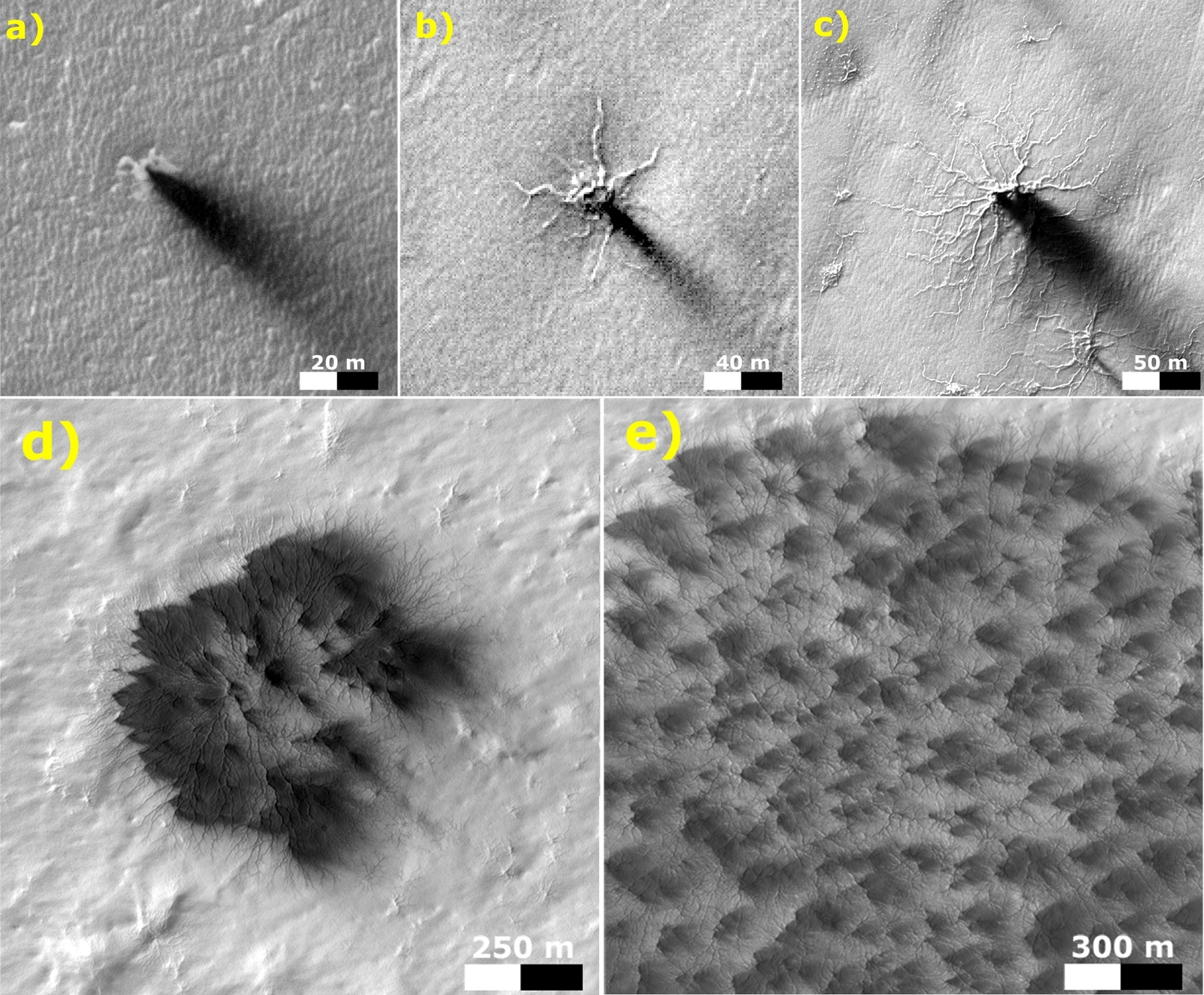 Spider Migration on Mars – NASA Mars Exploration