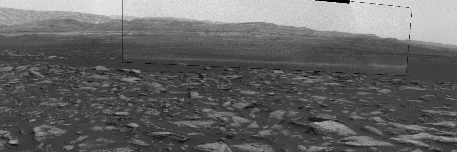 Martian Dust Devil Action in Gale Crater, Sol 1597