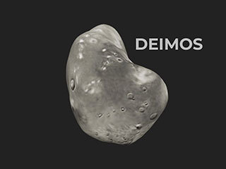 deimos mars nasa moon 3d