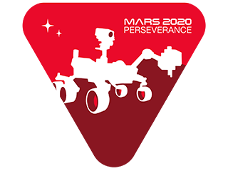Mars 2020 JPL insignia stickers Rover Perseverance 