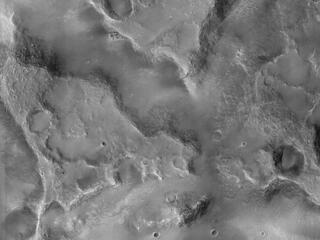 View image for Fractured Blocks on a Crater Floor