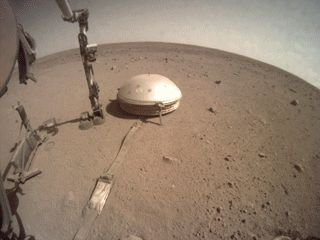 InSight Starts Burying Seismometer's Cable