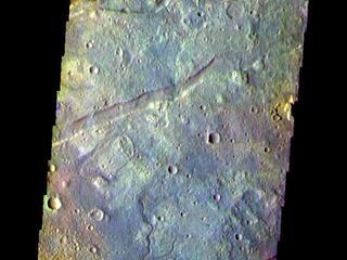 View image for Sirenum Fossae - False Color