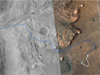 View image for Perseverance's Traverse From 'Séítah' to Jezero Delta