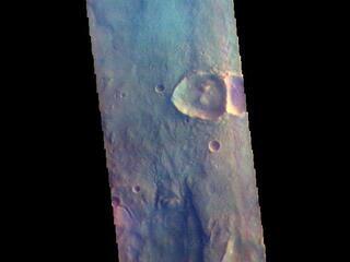 View image for Arabia Terra - False Color