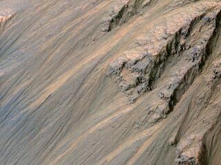 View image for Recent Gullies in Equatorial Valles Marineris
